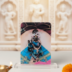 Shri Radharaman Stand Photo Glossy - Chitrapat